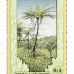 Timbre de Maurice - Arbre fougère